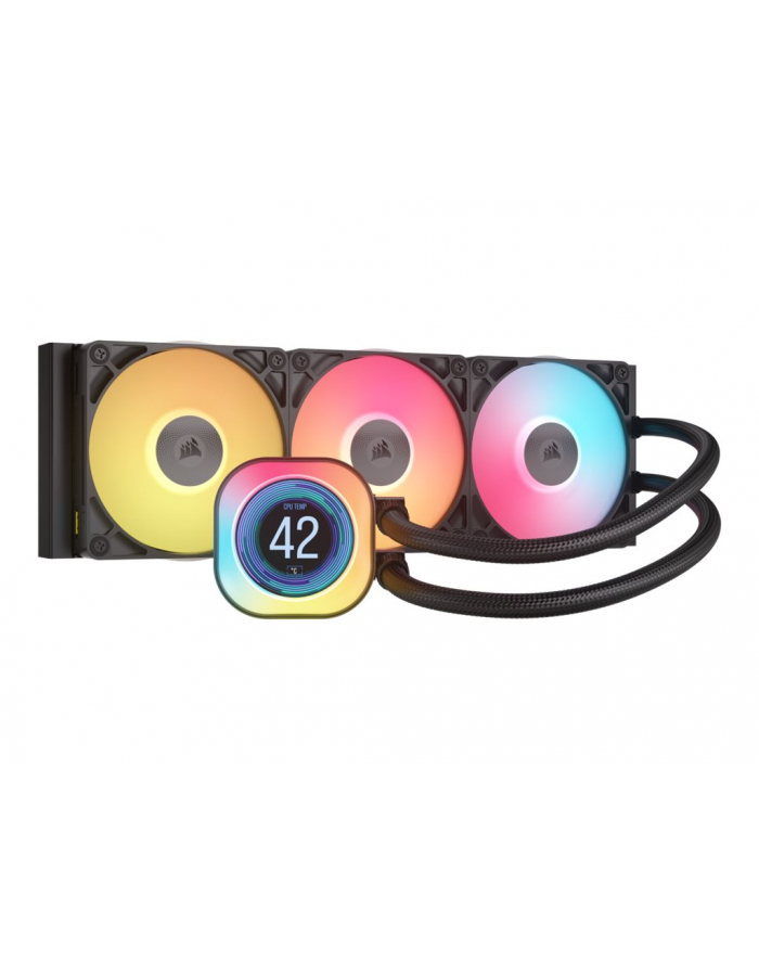 CORSAIR iCUE LINK TITAN 360 RX LCD AIO, 360mm Radiator, Liquid CPU Cooler główny