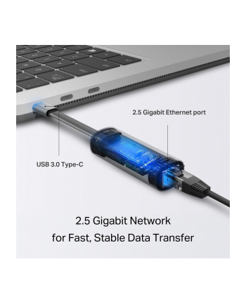 Karta sieciowa TP-LINK UE302C USB Type-C to 25 Gigabit Ethernet Network Adapter