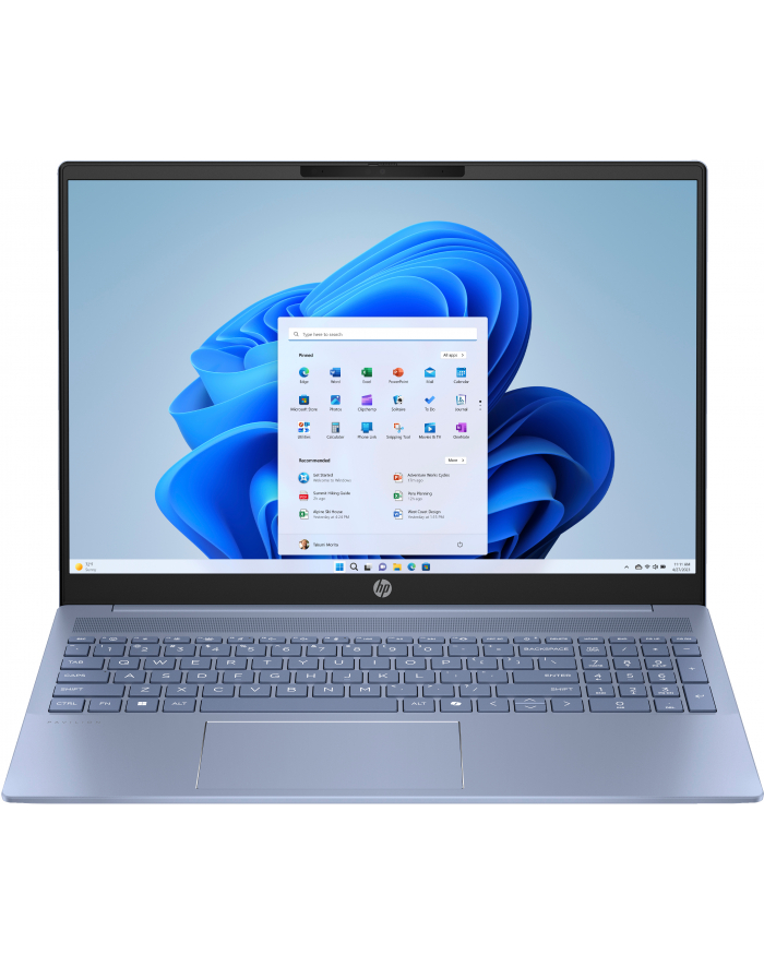 hewlett-packard HP Pavilion 16-ag0211nw Ryzen 5 8540U 16'';WUXGA AG IPS 16GB DDR5 SSD512 Radeon 740M BLKB 59Wh Win11 2Y Sky Blue główny