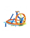 Hot Wheels Stunt Tracks Zestaw Wyścigowa Turbo Pętla tor samochodowy + autko JBX65 MATTEL - nr 1