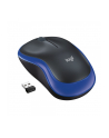 Logitech Wireless Mouse M185 Blue - nr 44