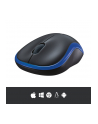 Logitech Wireless Mouse M185 Blue - nr 37