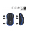 Logitech Wireless Mouse M185 Blue - nr 38