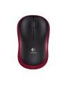 Logitech Wireless Mouse M185 Red - nr 4