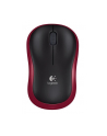 Logitech Wireless Mouse M185 Red - nr 8