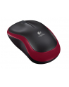 Logitech Wireless Mouse M185 Red - nr 16