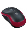 Logitech Wireless Mouse M185 Red - nr 19