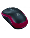 Logitech Wireless Mouse M185 Red - nr 20