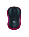 Logitech Wireless Mouse M185 Red - nr 21