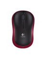 Logitech Wireless Mouse M185 Red - nr 25