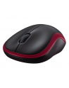 Logitech Wireless Mouse M185 Red - nr 26