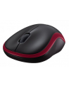 Logitech Wireless Mouse M185 Red - nr 27