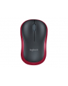 Logitech Wireless Mouse M185 Red - nr 31