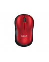 Logitech Wireless Mouse M185 Red - nr 33