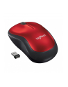 Logitech Wireless Mouse M185 Red - nr 37