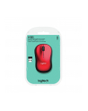 Logitech Wireless Mouse M185 Red - nr 40