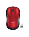 Logitech Wireless Mouse M185 Red - nr 46