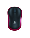 Logitech Wireless Mouse M185 Red - nr 49