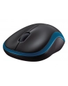 Logitech Wireless Mouse M185 Blue - nr 27