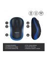 Logitech Wireless Mouse M185 Blue - nr 40