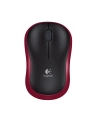 Logitech Wireless Mouse M185 Red - nr 23
