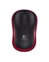 Logitech Wireless Mouse M185 Red - nr 46