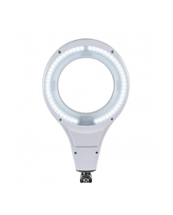 Maul Lampka Biurkowa Led Lupenleuchte Makro Mit Standfuß Weiß (8263602)