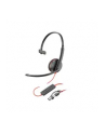 poly Słuchawki Blackwire 3210 USB-C + USB-C/A (Bulk) 8X214A6 - nr 2