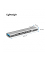 logilink Smukły HUB USB-C do 1x USB-A 3.0 3xUSB-A 2.0 - nr 6