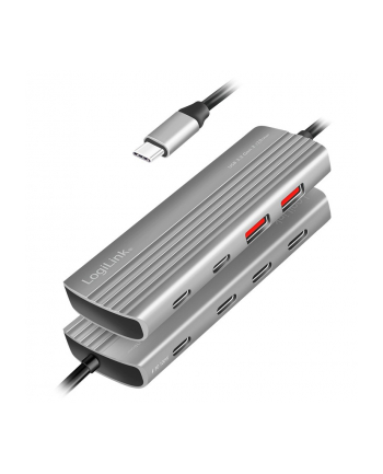 logilink Hub USB3.2 Gen2,2xUSB-A , 5X USB-C, PD. 100W