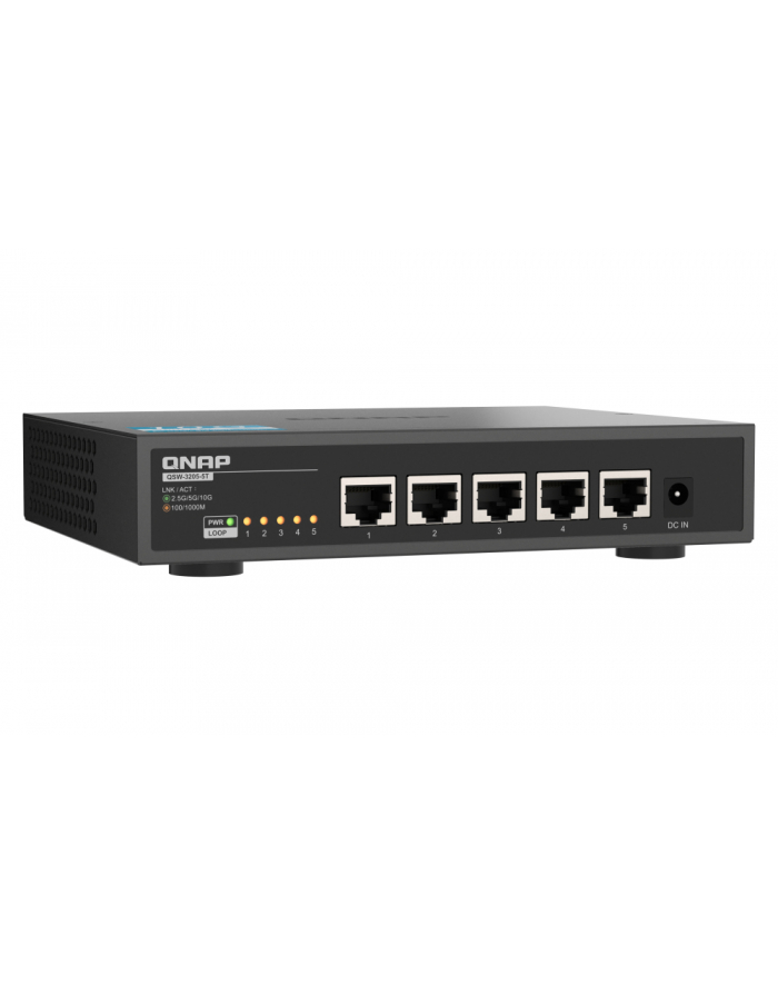 qnap Przełącznik 5 ports 10GbE RJ45, niezarządzalny QSW-3205-5T główny