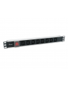 Equip Listwa zasilająca Steckdosenleiste 19''1HE8fach IEC320C14,1,8m Kabel,si (333310) - nr 5