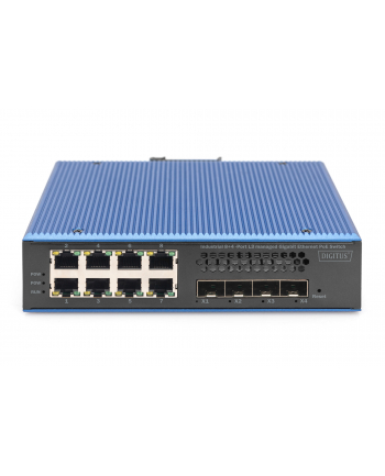 Digitus 8 + 4 10G Uplink Port L3 managed Gigabit PoE (DN651161)