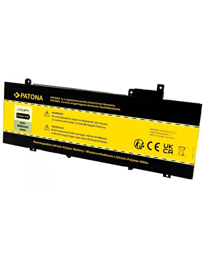 Patona dla Lenovo ThinkPad T480S 4800mAh Li-Pol 11 55V L17L3P71 (PT2909) główny