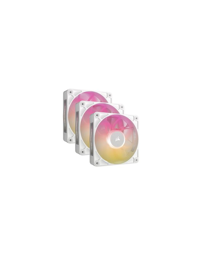 CORSAIR iCUE LINK RX120 MAX RGB 120mm White Triple Fan Kit główny