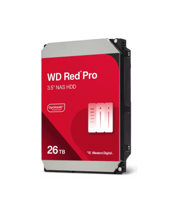 western digital WD Red Pro NAS 26TB SATA3 6GB/S 3.5inch HDD 7200 512M