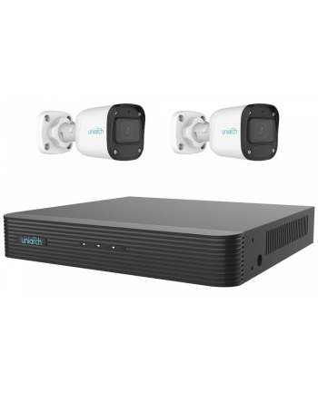 System Kamer Uniview Uniarch Kit Bullet Czarny/Biały
