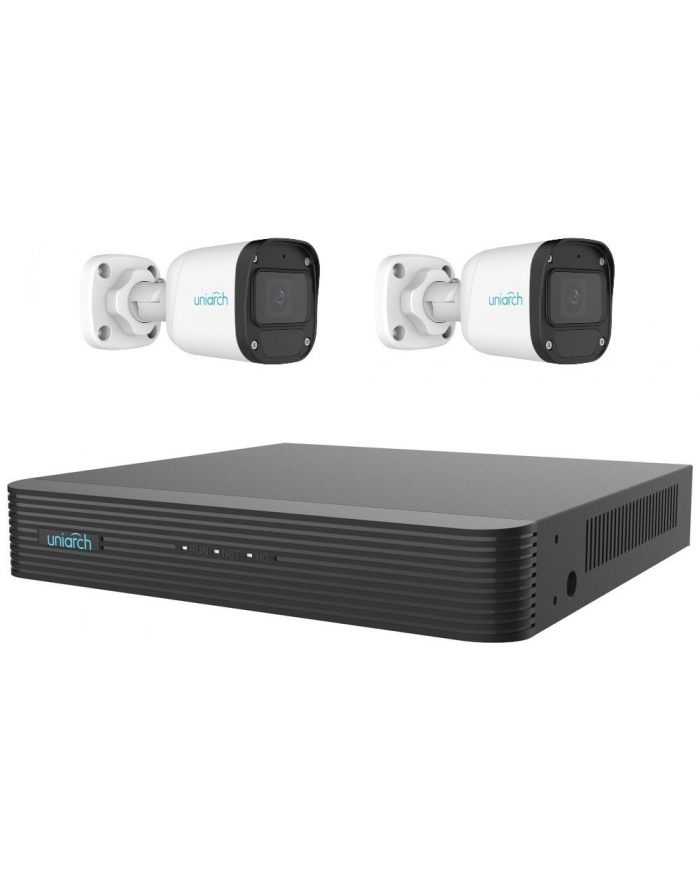 System Kamer Uniview Uniarch Kit Bullet Czarny/Biały główny