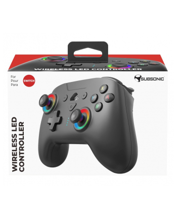 Subsonic Wireless Led Controller Black - Nintendo Switch SA56331