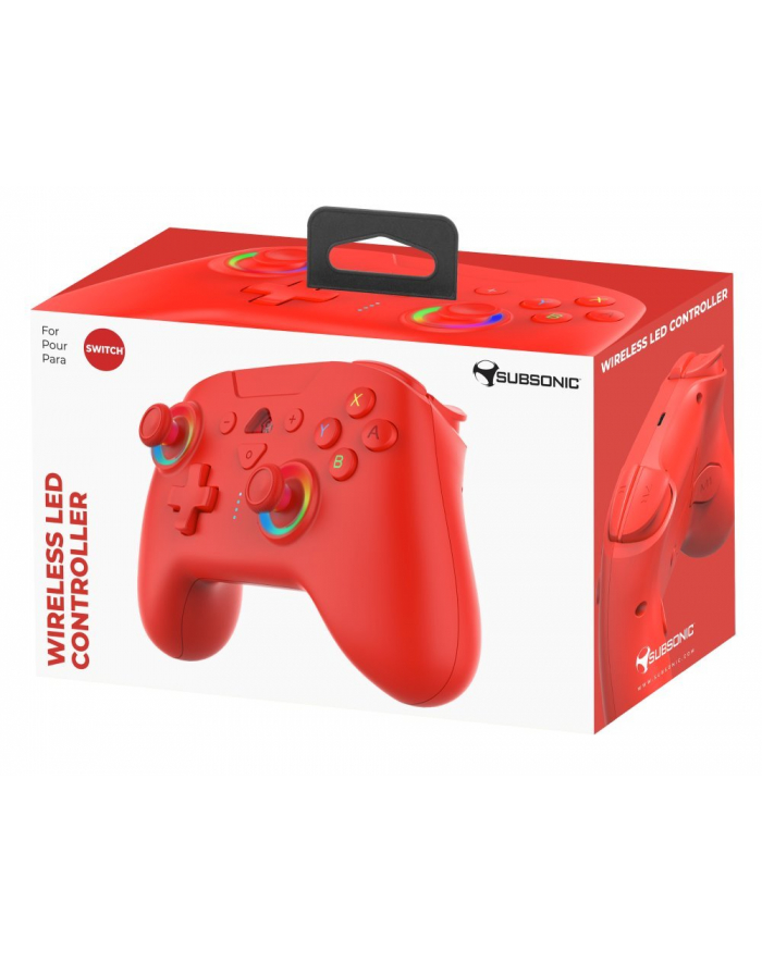 Subsonic Red Nintendo Switch SA56333 główny