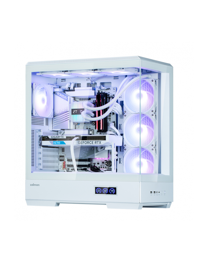 Zalman P50 Ds White Midi Tower Biały (P50DSWHITE) główny