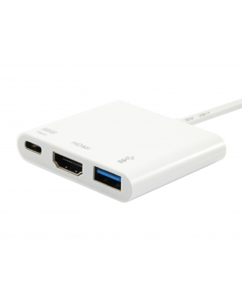 Equip Usbc St > Hdmi/Usbabu Pdadapter 0,15 Cm Biały