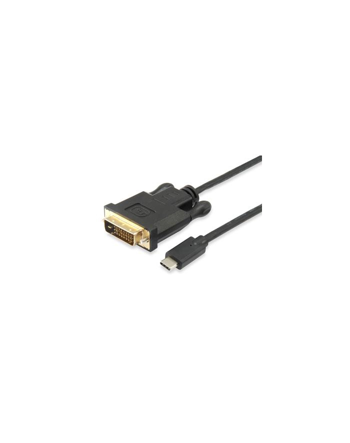 Equip Kabel Usb Adapterkabel C St Gt Dvi 1 8M Schwarz Polybeutel główny