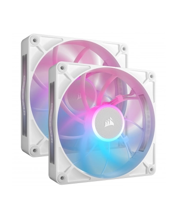 CORSAIR iCUE LINK RX140 MAX RGB 140mm White Dual Fan Kit