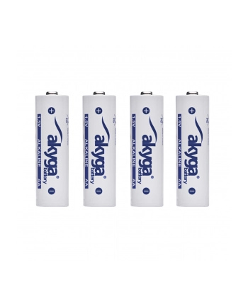 AKYGA Alkaline battery AKY2069 AA LR6 Zn-MnO2 1.5V/3050mAh 4pcs/shrink