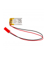 AKYGA Lithium Polymer Battery AKY0472 LP301525 Li-Po 3.7V / 85mAh PCM JST 2.54 2-Pin Connector 150mm - nr 1