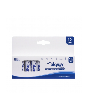 AKYGA Alkaline battery AKY2067 AA LR6 Zn-MnO2 1.5V/3050mAh 10pcs/box