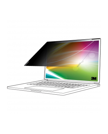 3M Bright Screen Privacy Filters for Laptops 15.6in 16:10