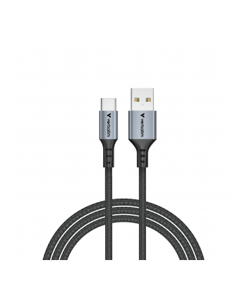 Kabel Verbatim USB-A(M) - USB-C(M) 1,2m, 18W, czarny