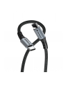 Kabel Verbatim USB-C(M) - USB-C(M) 1,2m, 100W, PD, czarny - nr 2